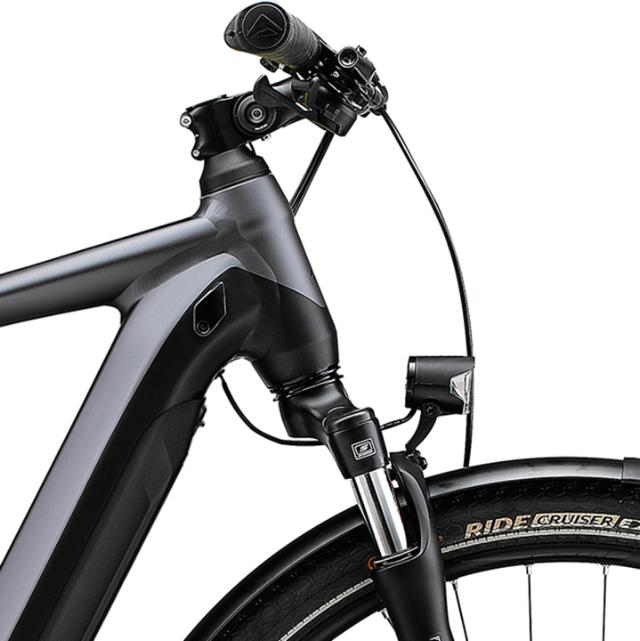 E-SPRESSO CITY 500 MATT ANTHRACITE/BLACK S 43CM